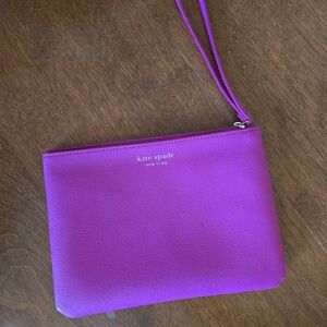 Kate Spade Bold Pink Clutch